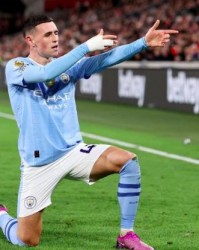  哈兰德双响炮领衔曼城轻取伯恩茅斯豪取六连胜  