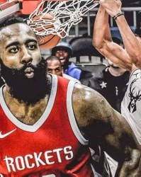  字母哥暴扣统治内线雄鹿轻取魔术延续不败金身